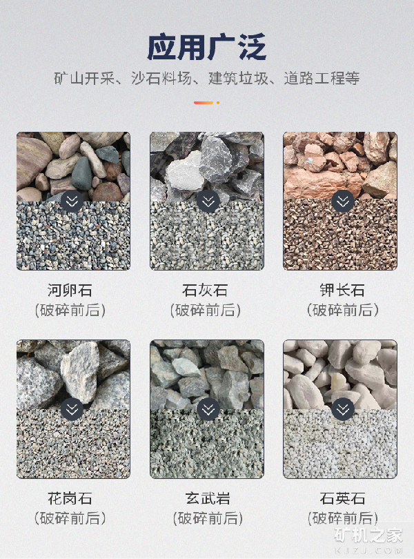 双级式破碎机物料处理