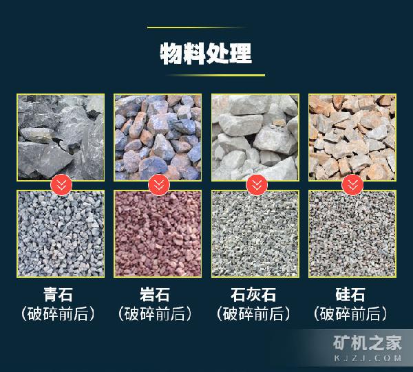 KL-800轮胎移动式破碎站物料处理