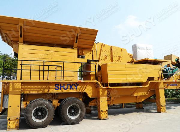 反击破建筑垃圾破碎站