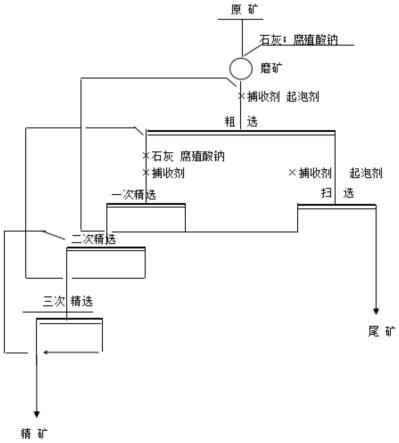 应用腐殖酸钠的高硫铜锌矿选矿方法与流程