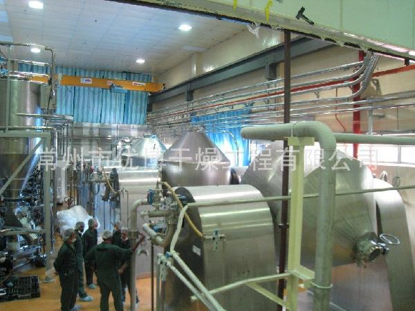 原料药内胆搪瓷真空双锥干燥机