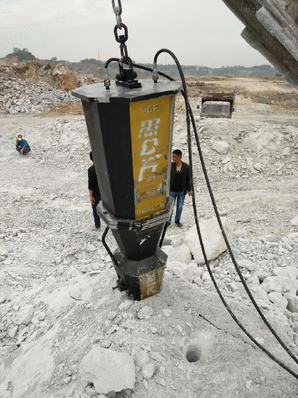新乡静态破硬石头钻孔分裂机 破碎机设备