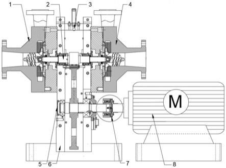 一种装配高速液力透平的高速离心泵机组的制作方法