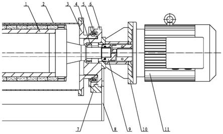 涡电流分选机的磁滚筒的制作方法