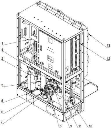 模块化储能电池冷却系统及控制方法与流程