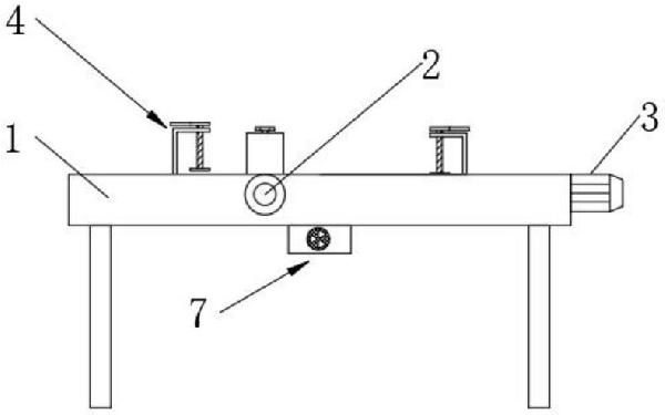 钻孔机用固定装置的制作方法