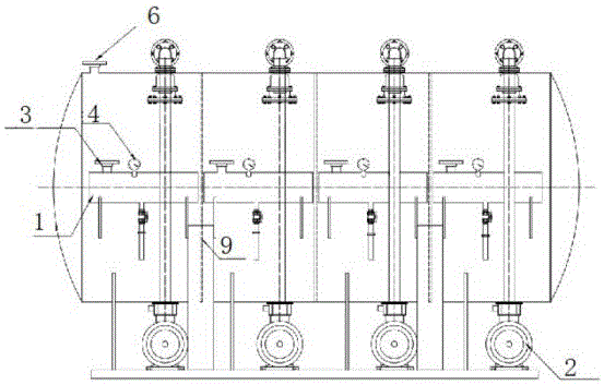 卧式组合式射流真空泵的制作方法