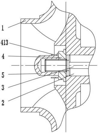 离心泵叶轮螺母锁紧机构的制作方法