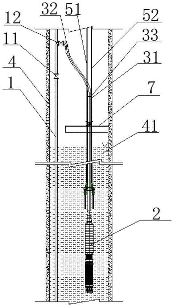 移动式阶段性竖井排水装置及排水方法与流程