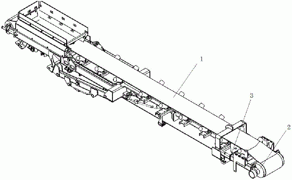 带式输送机滚筒的调节结构