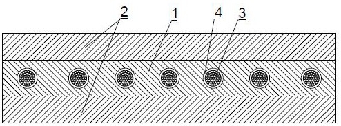 碳纤维芯橡胶输送带及其制造方法