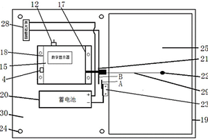 地质灾害体地表建筑物裂缝在线监测预警仪