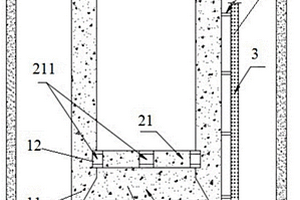 富水地质沉井结构及其施工方法