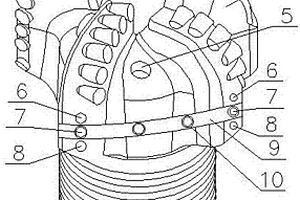 用于地质钻探的高效PDC钻头