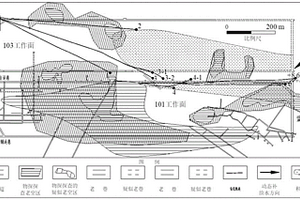 同一厚煤层受小窑破坏整合矿井老空水防治方法