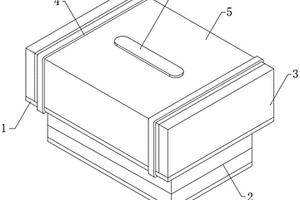 具有防护机构的石油地质勘探工具箱