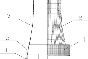 三角形单元格的轻型钢结构间接空冷塔