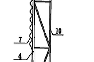 钢桁架挡风墙及其施工方法