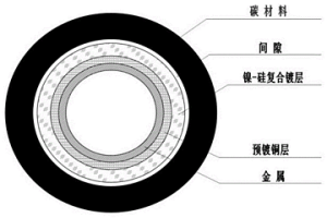 管状碳材料和金属的钎焊方法