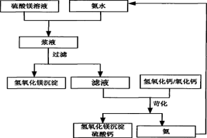 从硫酸镁溶液中回收镁的方法