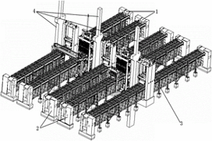 带有剔板补板及阴极板转运功能的锌片剥离系统