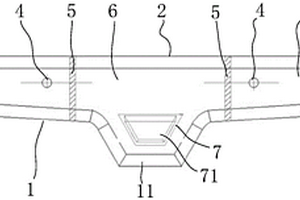 对称型流场的连铸四流中间包