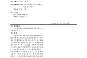 硅与碳化硅混杂增强的铝基复合材料及其制备方法