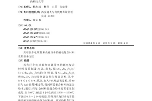 具有巨介电常数和高磁导率的磁电复合材料及其制备方法