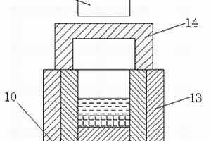 真空浸渗－固液直接挤压制备铝基复合材料的装置及方法