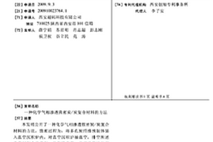 化学气相渗透致密炭/炭复合材料的方法