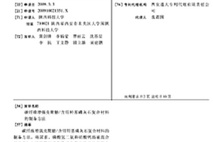 碳纤维增强壳聚糖/含锌羟基磷灰石复合材料的制备方法