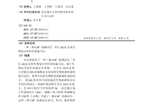 三相CaP-玻璃涂层/多孔Al2O3支架生物复合材料的制备方法