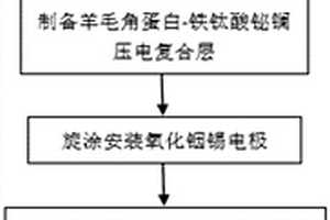 基于羊毛角蛋白的生物可兼容无铅纳米压电发电装置及制备方法