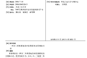 含二苯砜基氨基硅烷偶联剂及其制备方法