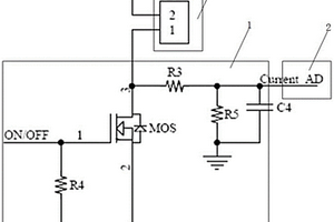 利用MOS内阻采集电流的检测电路