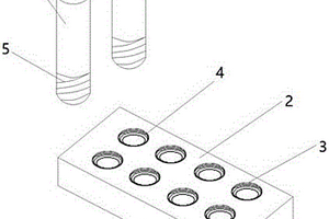 圆柱形锂离子电池在PACK模组中的防滑脱结构