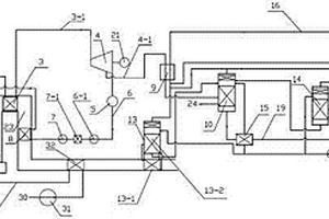 抽汽型蒸汽朗肯-氨蒸汽朗肯联合循环发电装置