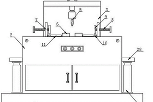 一种可调节式用于机械加工的工作台