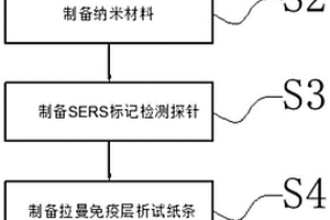 表面增强拉曼散射结合免疫层析技术检测口蹄疫病毒方法