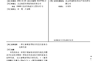 一种止血喷涂型粘合剂及其制备方法和用途