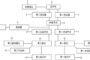 一种电表上电测试装置