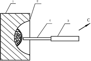 手工电弧焊的自动排渣焊接方法