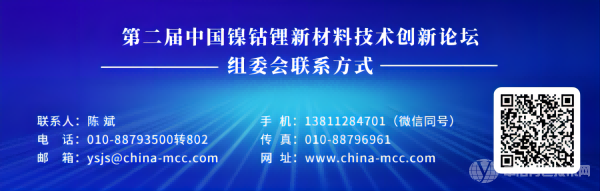 第二届中国镍钴锂新材料技术创新论坛