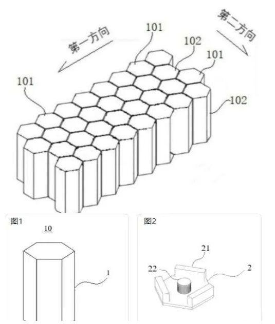 六棱柱电池