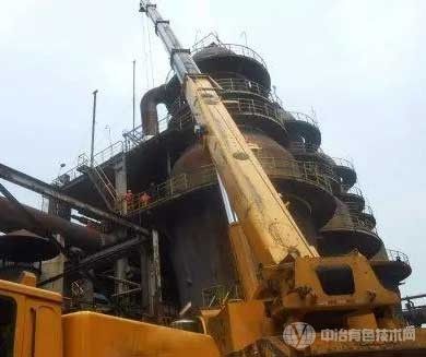 冶金高炉基础混凝土温升曲线的控制与检测