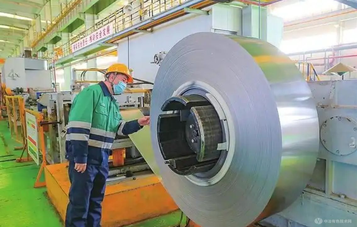 中色科技成果：优化有色金属带材轧制系统降带卷温度