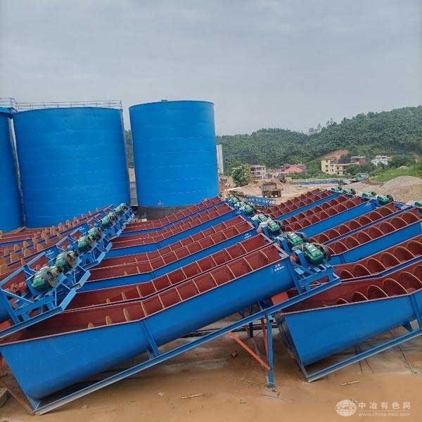 转让螺旋洗砂机 轮斗式洗砂机全新二手处理