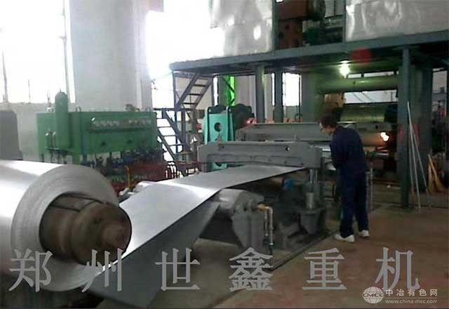 世鑫公司出售多套有色冶金轧制设备-铝铸轧机
