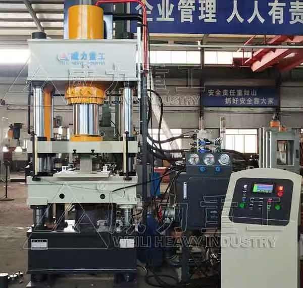 四梁四柱陶瓷粉末成型液压机