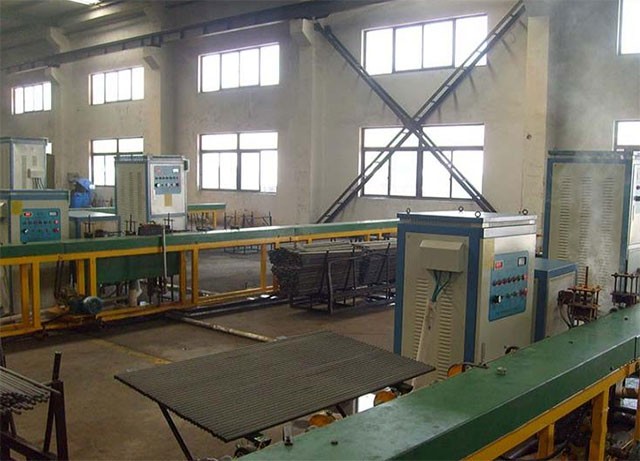 牙条丝杆淬火调质生产线